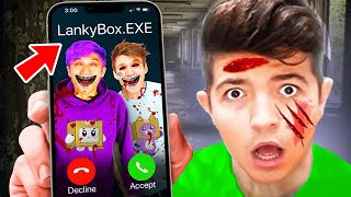 6 YouTubers Who CALLED LankyBoxEXE At 3AM Preston LankyBox PrestonPlayz [upl. by Ainoyek]