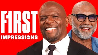 Terry Crews amp Dave Bautista Recreate White Chicks And Guardians of the Galaxy  First Impressions [upl. by Retluoc]