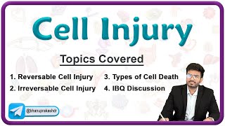 🔬 Reversible amp Irreversible Cell Injury  Cell Death and Its Types  Pathology Lecture  1 [upl. by Lennox]