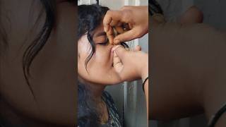 ഞാനും കുത്തി മൂക്ക് 🥰😍nose piercing 🩷 viralvideo trendingshorts shorts nosepiercings [upl. by Eidda]