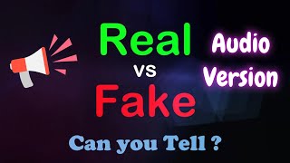 Real vs Fake Audio Version  Can you recognize the real Art Bell [upl. by Hovey]