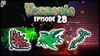 Terraria Vampire Knives amp Duke Fishron  Pythons Realm Terraria Lets Play S2  Episode 28 [upl. by Ativ]