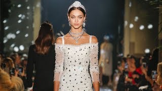 DolceampGabbana Fall Winter 201819 Womens SecretsampDiamonds Show [upl. by Eislel424]