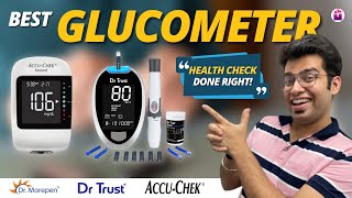 Best Glucometer In India 2024 🔥 Best Sugar Testing Machine 🔥 Dr Morepen Accuchek Dr Trust🔥 [upl. by Ahsaeit921]