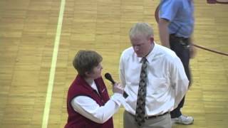 Interview with Osakis girls basketball coach Pat Kalpine after their win over Sauk Centre [upl. by Cybill]