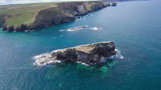 Portreath Cornwall from a drone [upl. by Aciret]