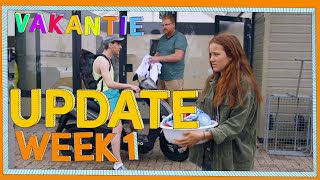 UPDATE WEEK 1  BRUGKLAS VAKANTIELIEFDE❤️🏝 [upl. by Ahsanat]