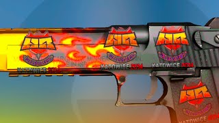 HellRaisers Holo  Katowice 2014  All 4x Crafts Skins  CSGO [upl. by Llehsad]