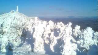 Top of boundary bald mountain in jackman maine [upl. by Aitnahc]