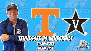 Tennessee vs Vanderbilt 112523 Free College Football Picks and Predictions  Week 13 NCAAF [upl. by Aerdnaz]