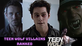 Every Teen Wolf Villain Ranked [upl. by Inaj]