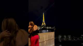 Manifestations do come true ❤️ travel parislife eiffeltower couplegoals [upl. by Drawyah]