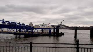 Stena Edda leaving Birkenhead 16th Jul 2022 iii [upl. by Litsyrk679]