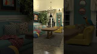 Maximalist living room design [upl. by Luaped]