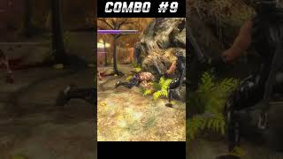 10 Combos Using Dragons Claw and Tigers Fang Dual katana [upl. by Higbee]