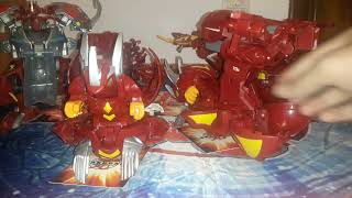 Bakugan Pyrus Dragonoid Review [upl. by Cramer]