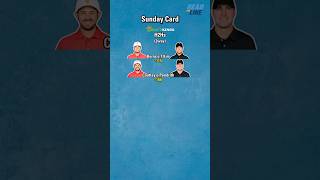 Presidents Cup Sunday Card [upl. by Asimaj]