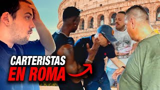 CAZANDO CARTERISTAS con BOXEADORES en la CIUDAD más PELIGR0SA de EUROPA 🇮🇹 [upl. by Norraf]