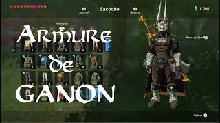 Zelda BotW DLC2  Guide Armure de Ganon Armure de laudelà [upl. by Krigsman]