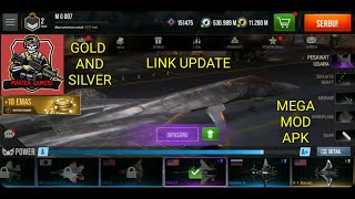 Apk mod  modern warplanes  mod untuk selamanya  Link update playstore V 1122 dan seterusnya [upl. by Humfrid406]