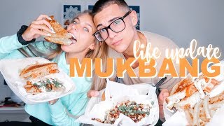 WERE MOVING Mukbang  life updates [upl. by Aik]