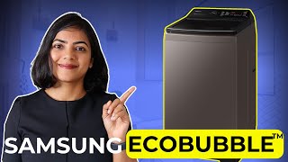 ⭐ Samsung Ecobubble™ Top Load Washing Machine [upl. by Airbmac]