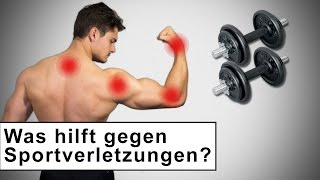 Muskelfaserriss und Zerrungen vermeiden 🚑 Sportverletzungen vermeiden [upl. by Kris]