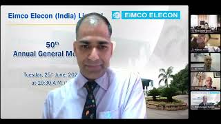 50th Annual General Meeting of Eimco Elecon India Limited [upl. by Alric]