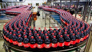 Amazing coca cola manufacturing line  Inside the soft drink factory  Filling Machine [upl. by Tabor376]