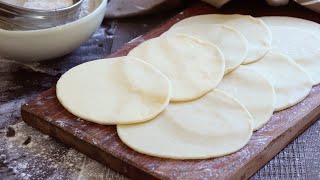 MASA para EMPANADAS Caseras  Cómo hacer Hojaldre rápido  CUKit [upl. by Derfiniw]