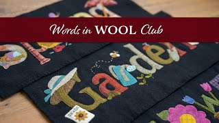 Introducing Words in Wool Club  Shabby Fabrics [upl. by Grane]