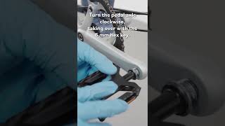 How to install the Brompton Superlight Quick Release Pedals on a A C or P Line bike 2 [upl. by Medwin]