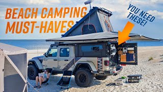 Top 5 Must Have Items for Beach Camping [upl. by Nerw]