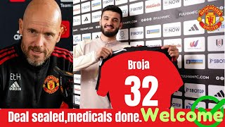 ✅🔥ARMANDO BROJA COMPLETES MEDICALS MANCHESTER UNITED UNVEILING IMMINENT✅🔥 [upl. by Yroffej860]