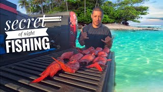 secrets of hunting Hawaii number one night fish menpachi [upl. by Eanehs]