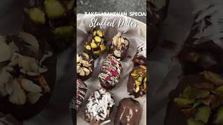 Stuffed Dates  Rakshabandhan sweet idea 🍡shrots [upl. by Sanferd]