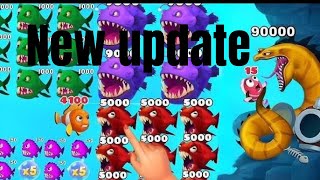 Fishdom 🐠 ads Mini Game 12 hungry fish BIG update Gameplay Ads  WISON GAMERZ [upl. by Neeloj]