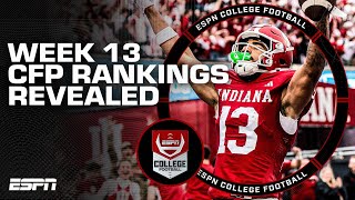 Week 13 College Football Playoff Rankings REVEALED 👀  ESPN College Football [upl. by Harned935]