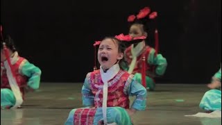 funny Childrens Day  The little girl was sad but she still finished her dance brilliantly [upl. by Duwalt]