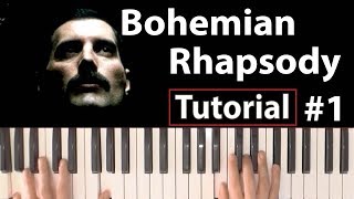 Como tocar quotBohemian RhapsodyquotQueen  Parte 14  Piano tutorial partitura y Mp3 [upl. by Allis229]