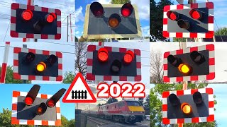 UK Level Crossings 2022 [upl. by Norrag743]