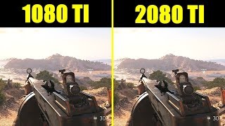 Battlefield 5 Ray Tracing On RTX 2080 TI Vs GTX 1080 TI Frame Rate Comparison [upl. by Oiramad]