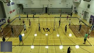 Queen Elizabeth High School vs Michelle Jean Mens Varsity Volleyball [upl. by Ayahsal537]