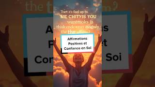 Affirmations Positives et Confiance en Soi [upl. by Serg]