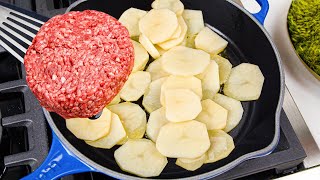 Potatoes and Ground beef Its so delicious that you want to cook it over and over again [upl. by Akirehc]