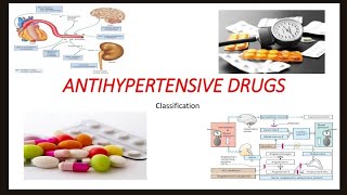 Antihypertensive drugs classification [upl. by Ludwog]