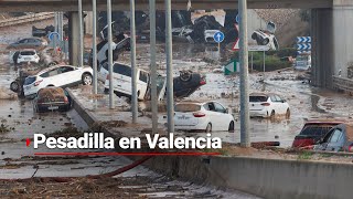 UNA DANA DEVASTADORA  España bajo caos tragedia en cada rincón y más de 100 perdidas humanas [upl. by Iggam237]