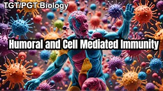 Humoral and Cell Mediated Immunity  Antibody Generation  Antibody Production  TGTPGT Biology [upl. by Johna25]