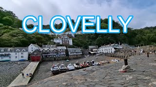 🇬🇧 Clovelly 2024  ENGLAND UNITED KINGDOM 🇬🇧 Vanz ogm [upl. by Ylus]