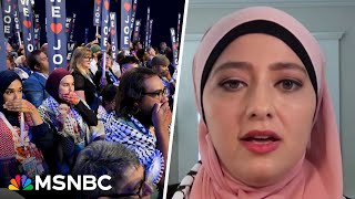 We all wanted to come to a place of unity Palestinian Americans denied a spot on DNC stage [upl. by Victorine]